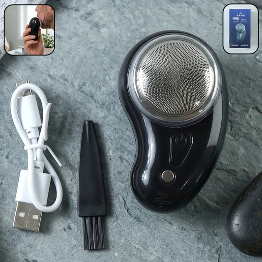Portable Electric Rechargeable Mini Shaver Compact Beard Trimmer